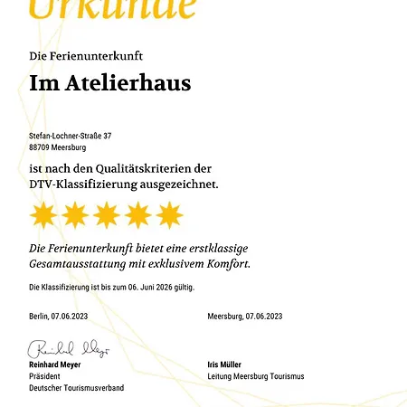 Apartment Im Atelierhaus Meersburg